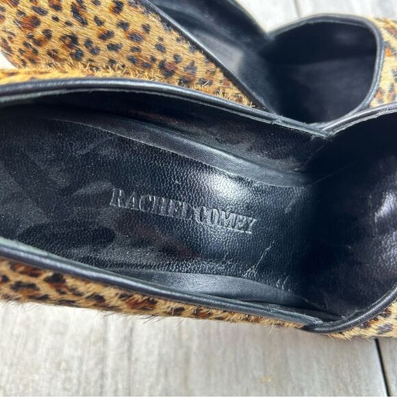 Rachel Comey Y2K Pumps Chic Heels Leopard Print Pony Hair Women's Size 6 - Picture 10 of 10